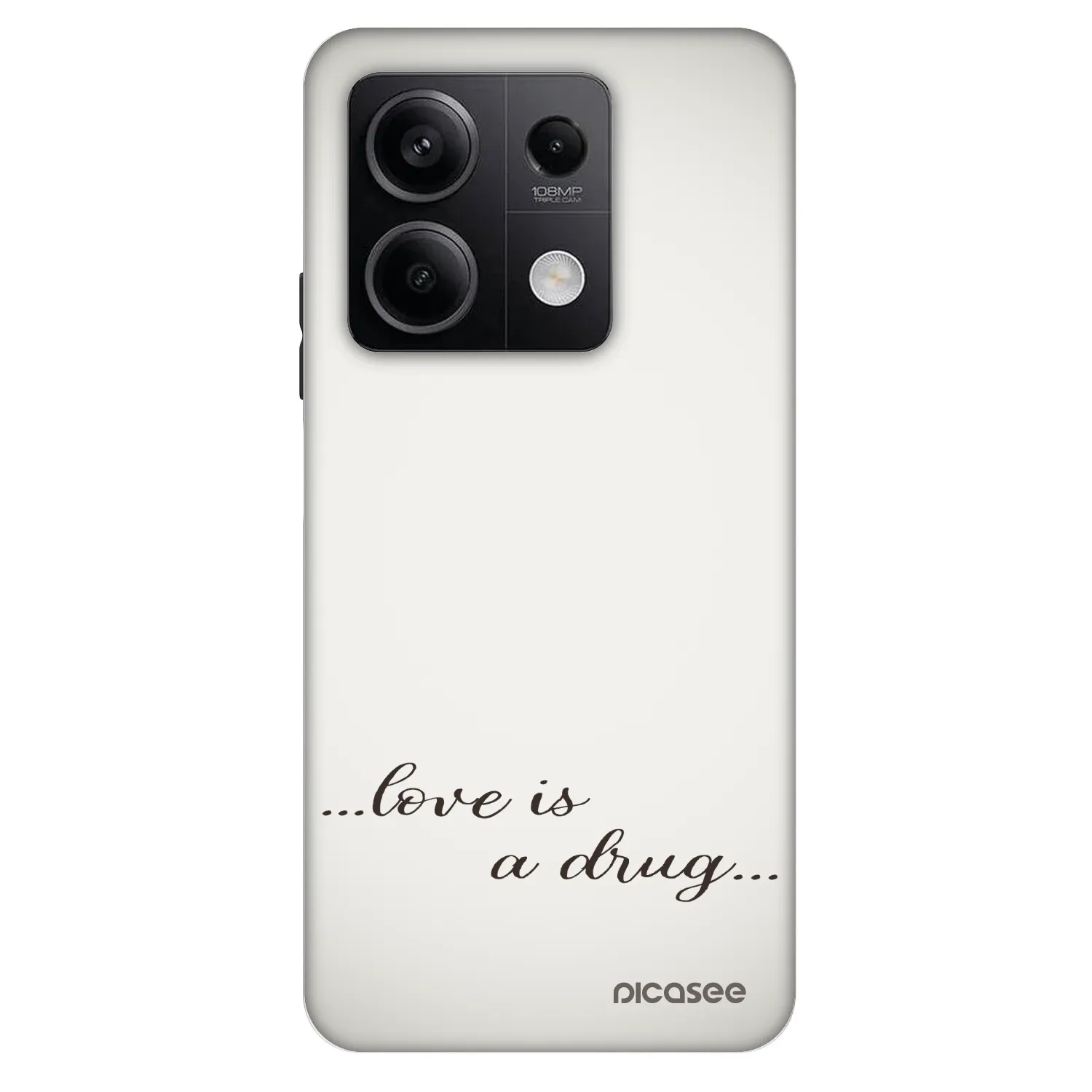 Picasee Fashion Case für Xiaomi Redmi Note 13 5G - Love is a drug