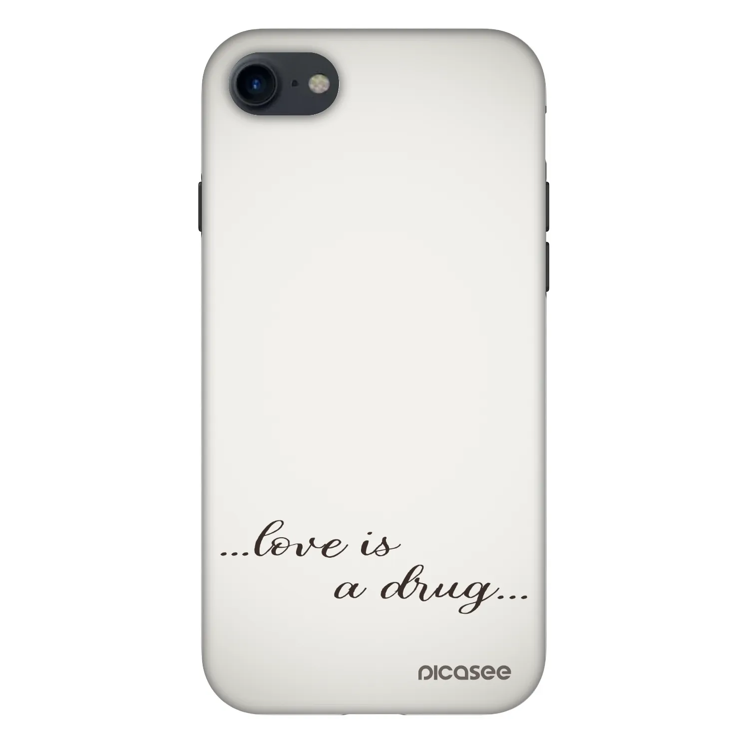 Picasee Fashion Case für Apple iPhone 7 - Love is a drug
