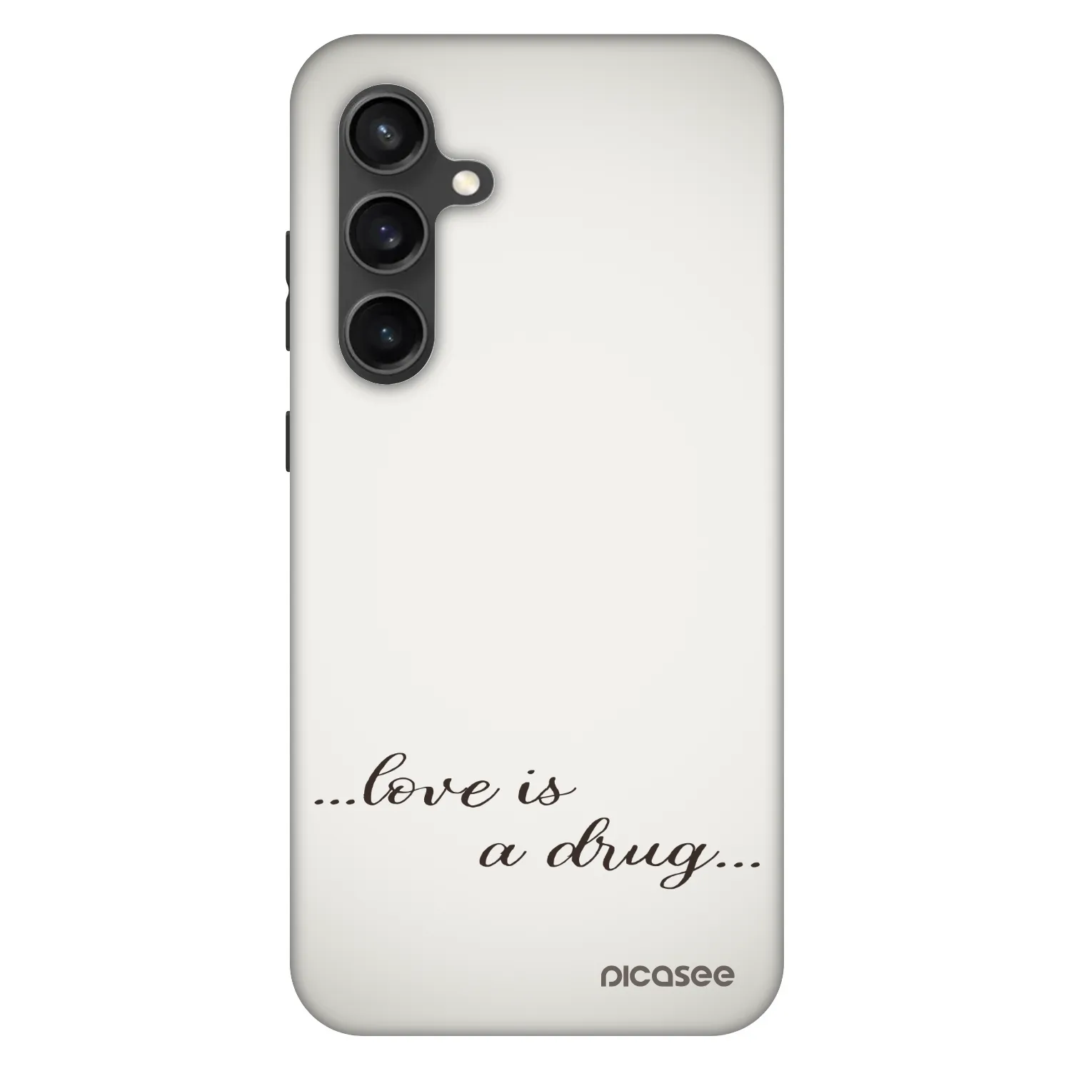 Picasee Fashion Case für Samsung Galaxy S24 FE S721B - Love is a drug