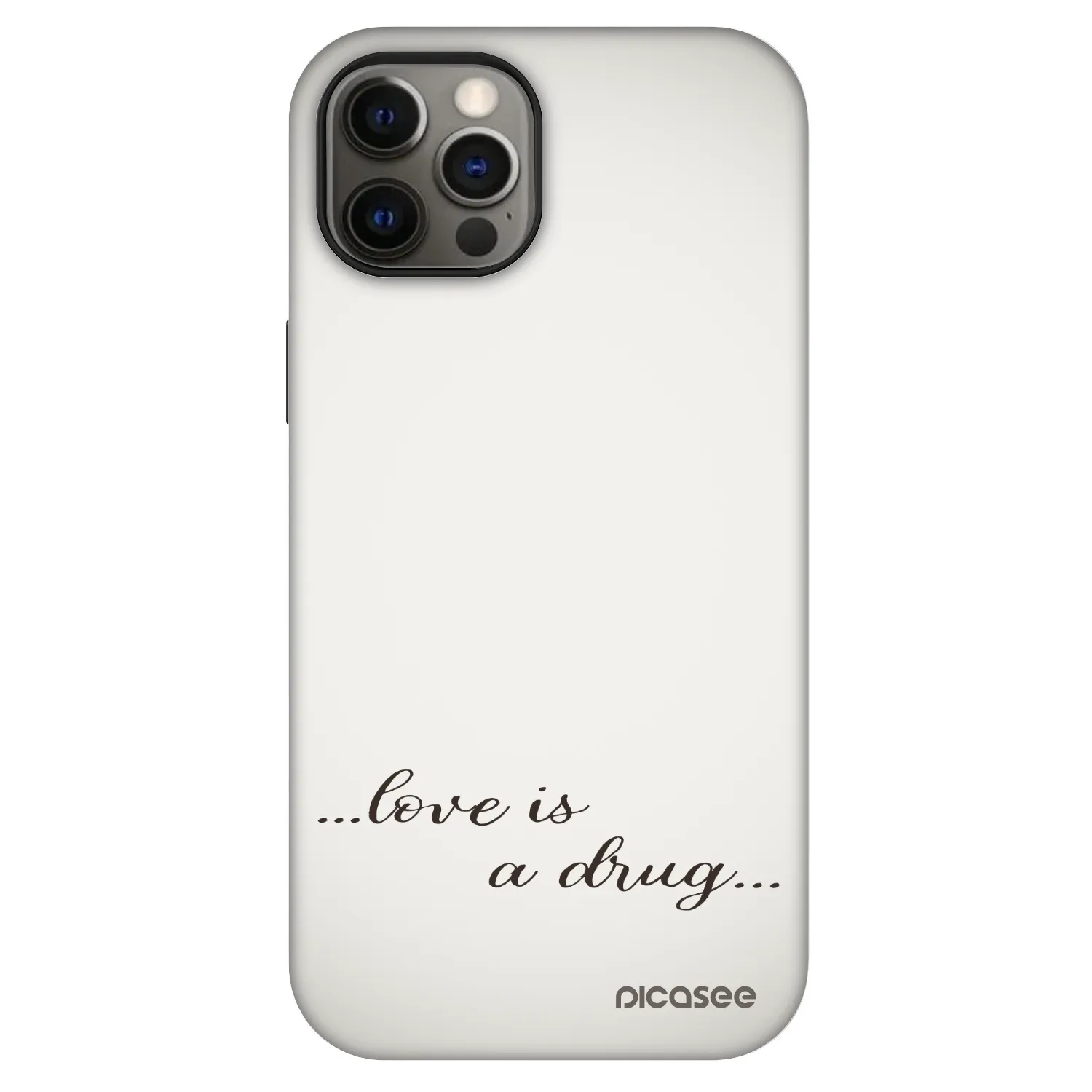 Picasee Fashion Case MagSafe für Apple iPhone 12 - Love is a drug