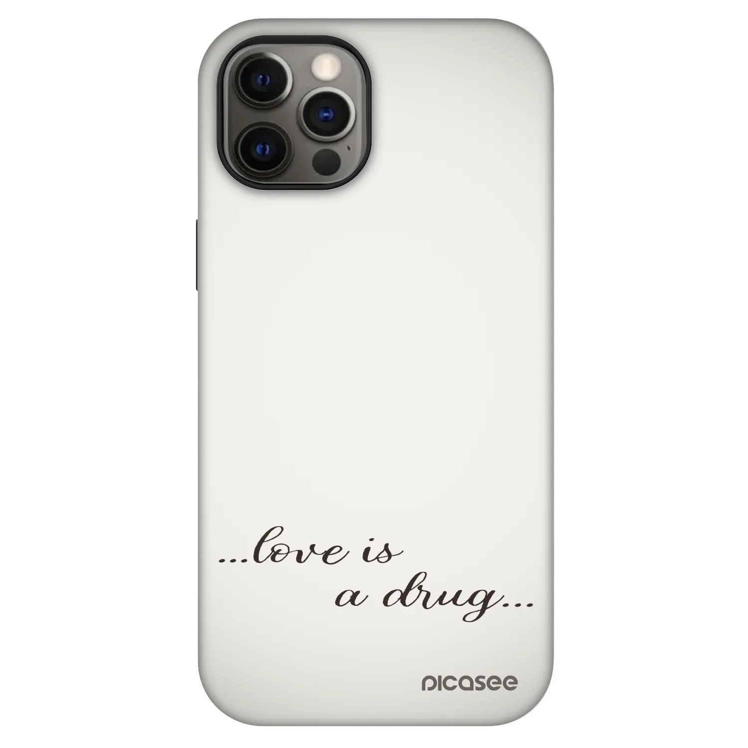 Picasee Fashion Case MagSafe für Apple iPhone 12 Pro - Love is a drug
