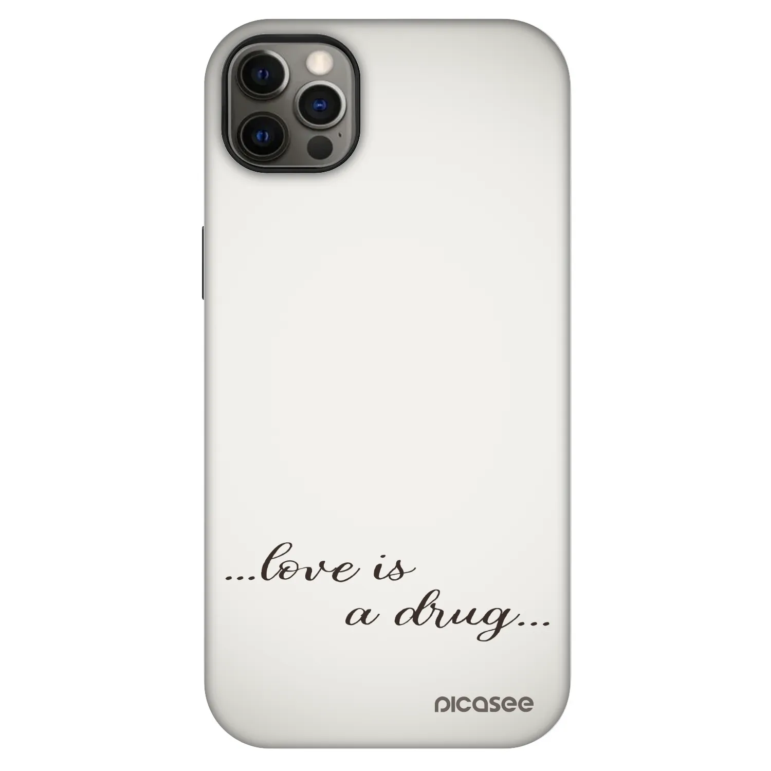 Picasee Fashion Case MagSafe für Apple iPhone 12 Pro Max - Love is a drug