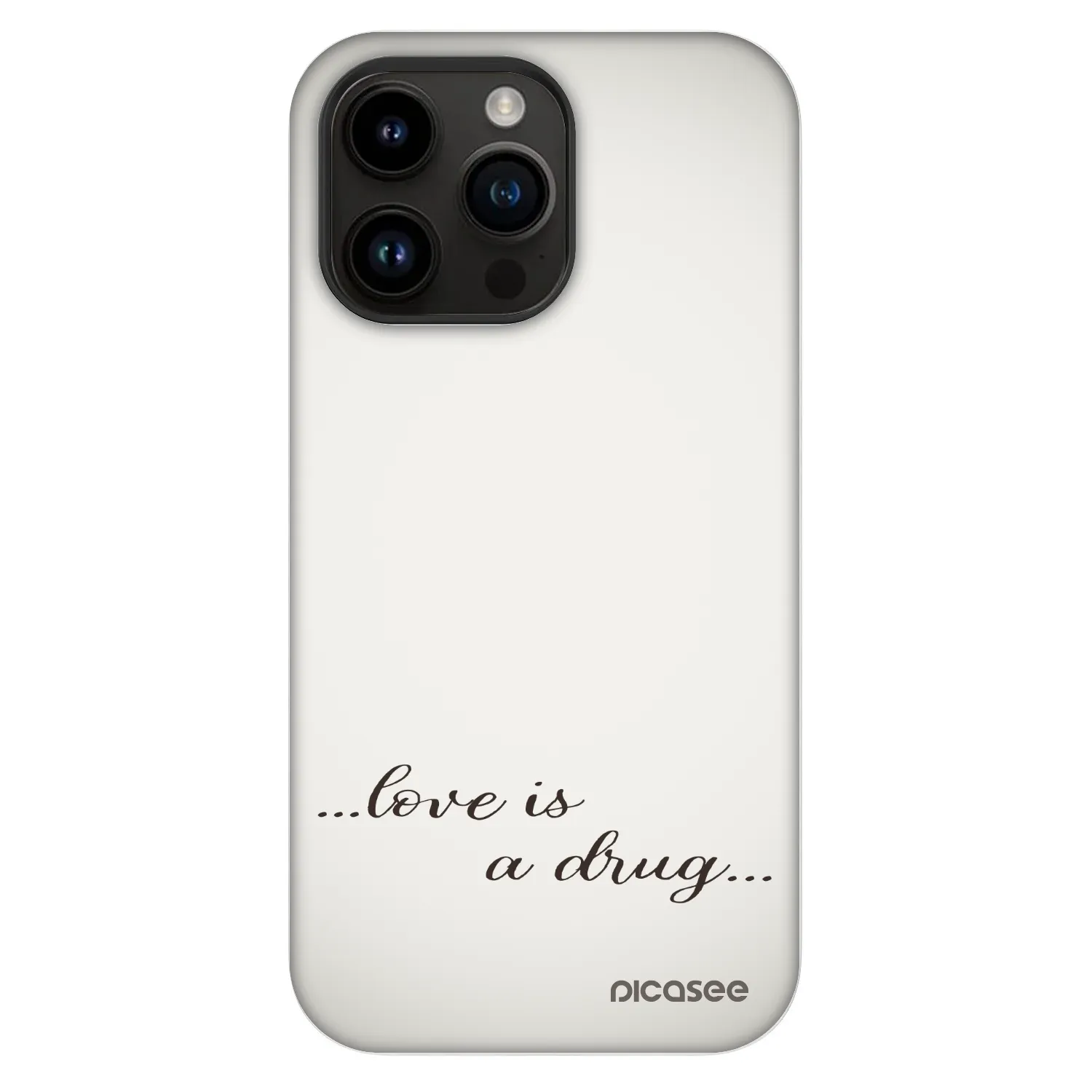 Picasee Fashion Case MagSafe für Apple iPhone 14 Pro Max - Love is a drug