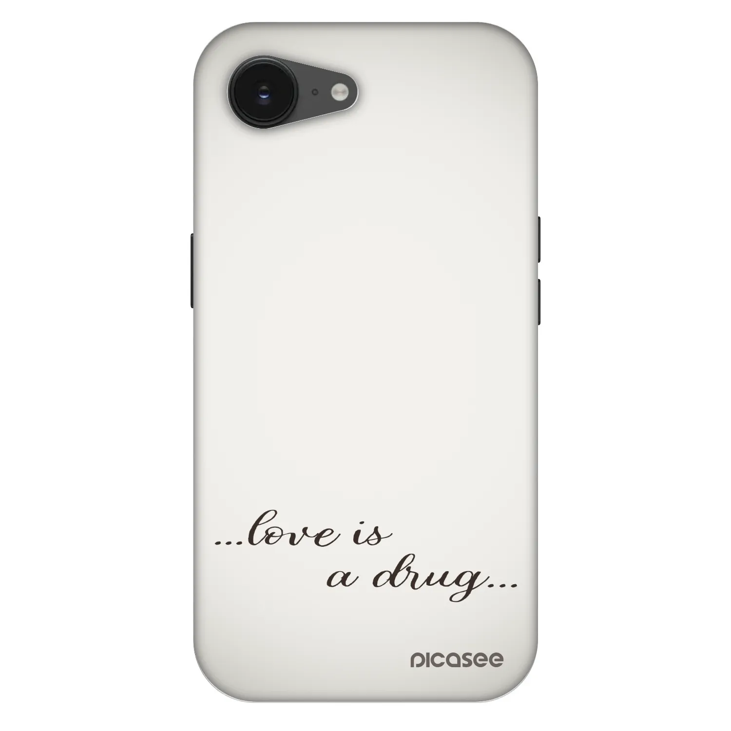 Picasee Fashion Case MagSafe für Apple iPhone 16e - Love is a drug