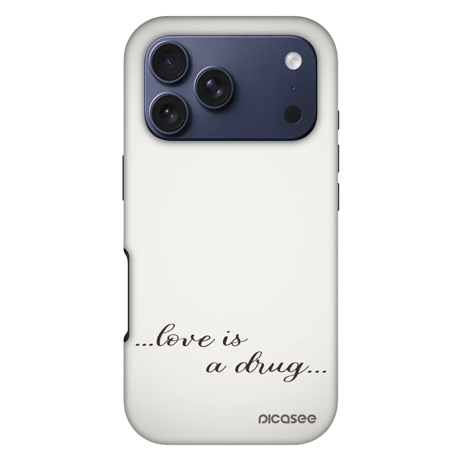 Picasee Fashion Case MagSafe für Apple iPhone 17 Pro - Love is a drug