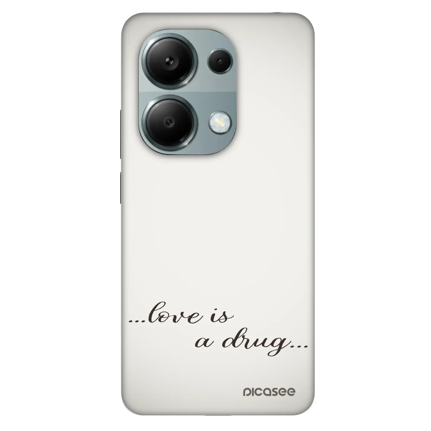 Picasee Fashion Case für Xiaomi Redmi Note 13 Pro 4G - Love is a drug