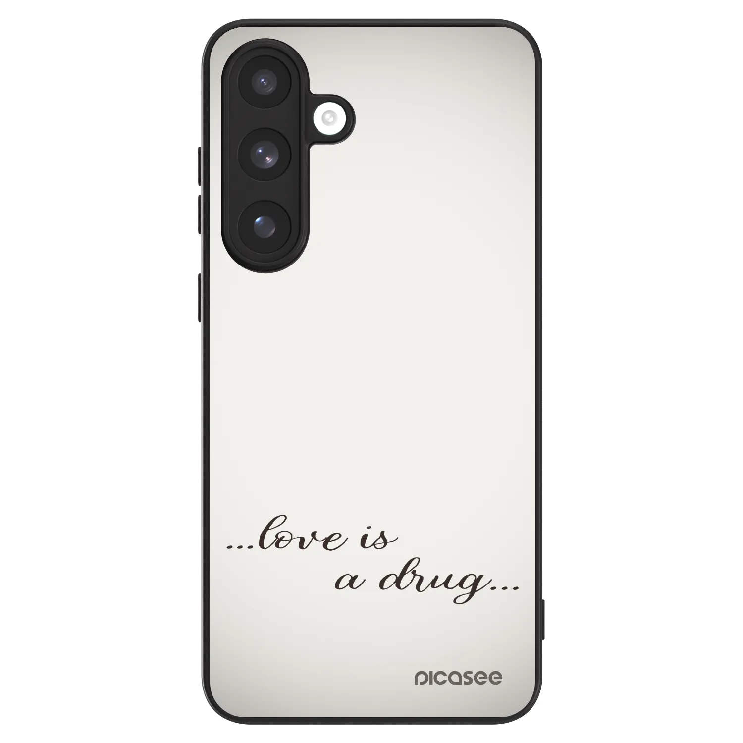 Picasee ULTIMATE CASE PowerShare für Samsung Galaxy S25 FE 5G - Love is a drug