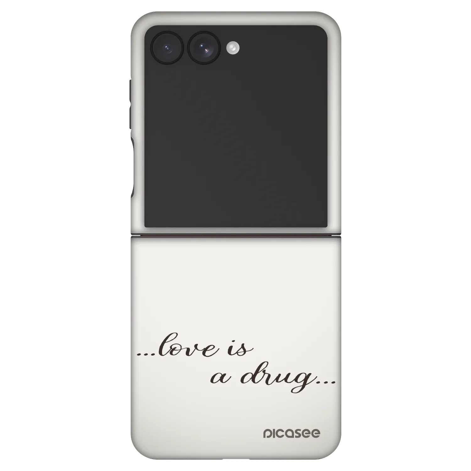 Picasee Fashion Case für Samsung Galaxy Z Flip7 5G - Love is a drug