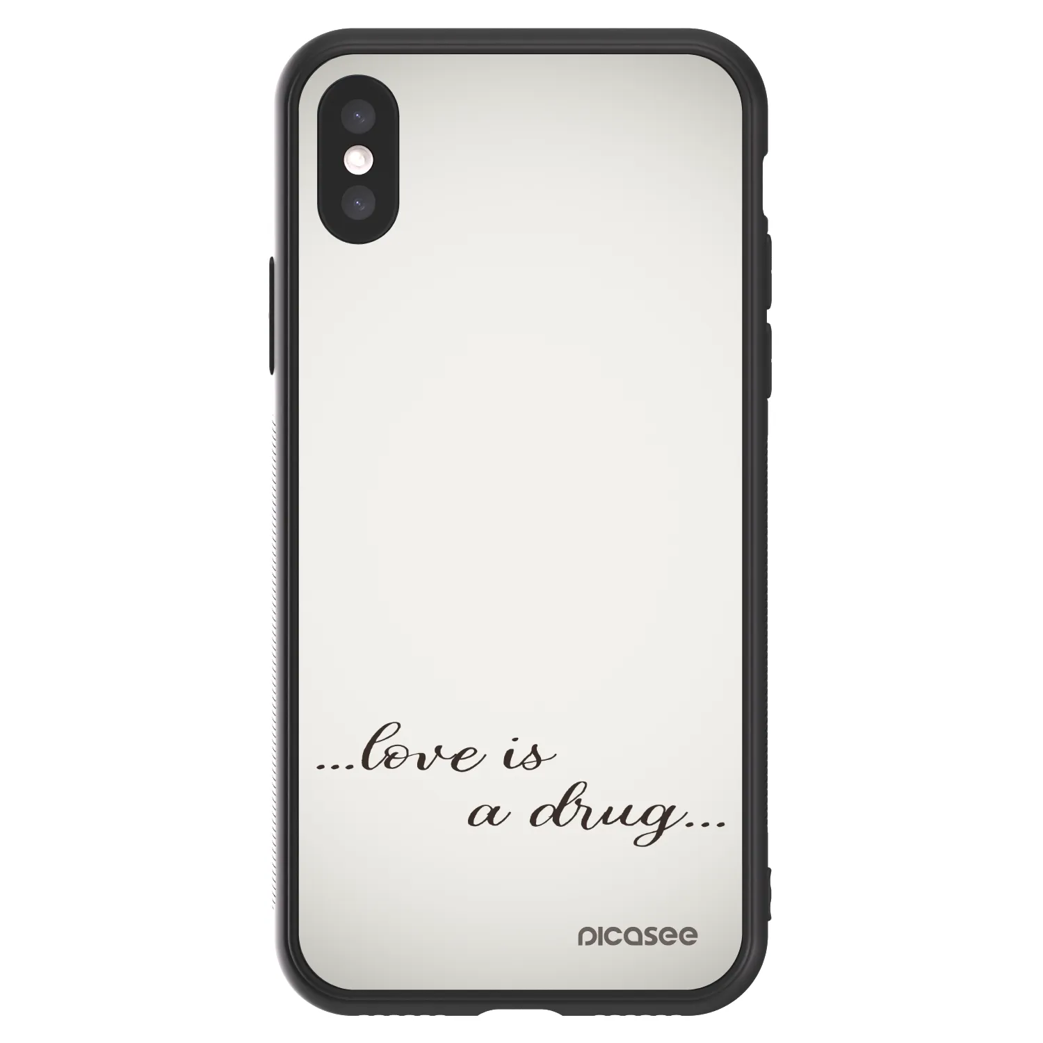 Picasee ULTIMATE CASE für Apple iPhone X/XS - Love is a drug