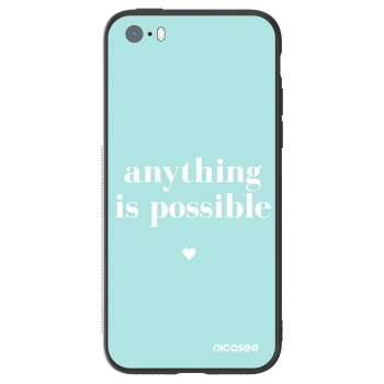 Hülle für Apple iPhone 5/5S/SE - Anything is possible