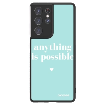 Picasee ULTIMATE CASE für Samsung Galaxy S21 Ultra 5G G998B - Anything is possible
