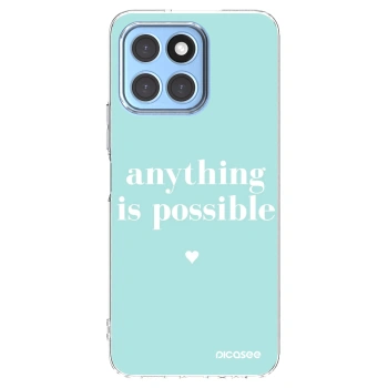 Picasee Honor X8 5G Hülle - Transparentes Silikon - Anything is possible