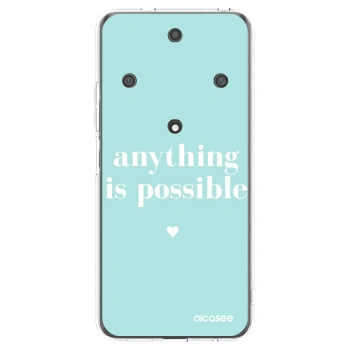Picasee Honor Magic5 Lite 5G Hülle - Transparentes Silikon - Anything is possible