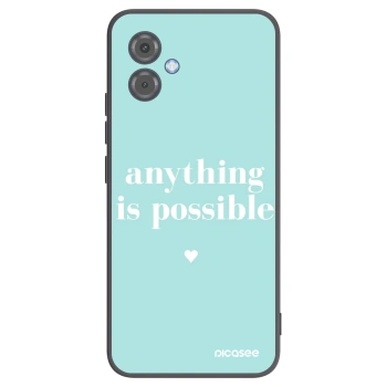 Hülle für Motorola Moto G14 - Anything is possible
