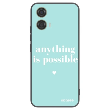 Hülle für Motorola Moto G24 - Anything is possible