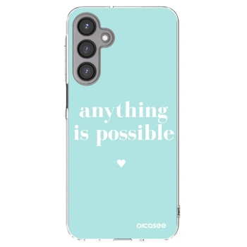 Picasee Samsung Galaxy A16 5G Hülle - Transparentes Silikon - Anything is possible