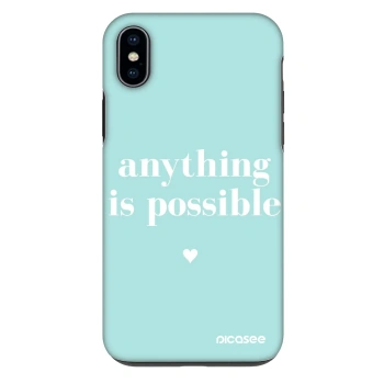 Hülle für Apple iPhone XS Max - Anything is possible