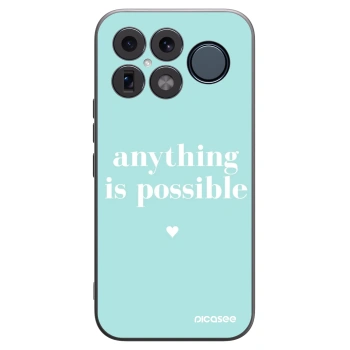 Picasee Xiaomi Poco F8 Ultra Hülle - Schwarzes Silikon - Anything is possible