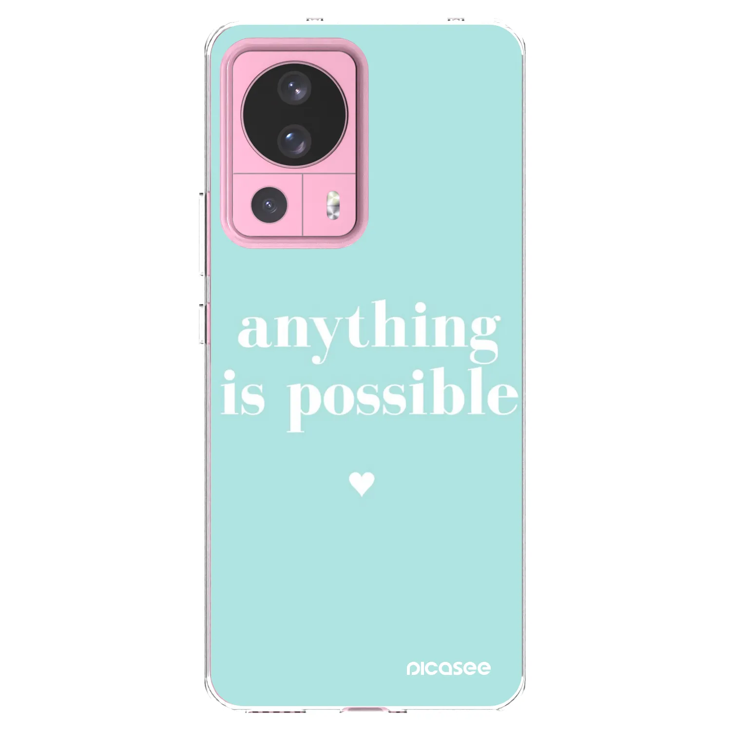 Picasee Xiaomi 13 Lite Hülle - Transparentes Silikon - Anything is possible