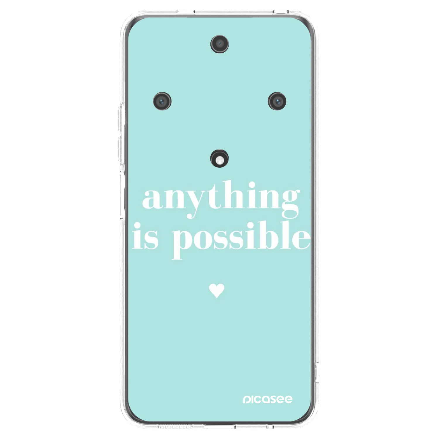 Picasee Honor Magic5 Lite 5G Hülle - Transparentes Silikon - Anything is possible