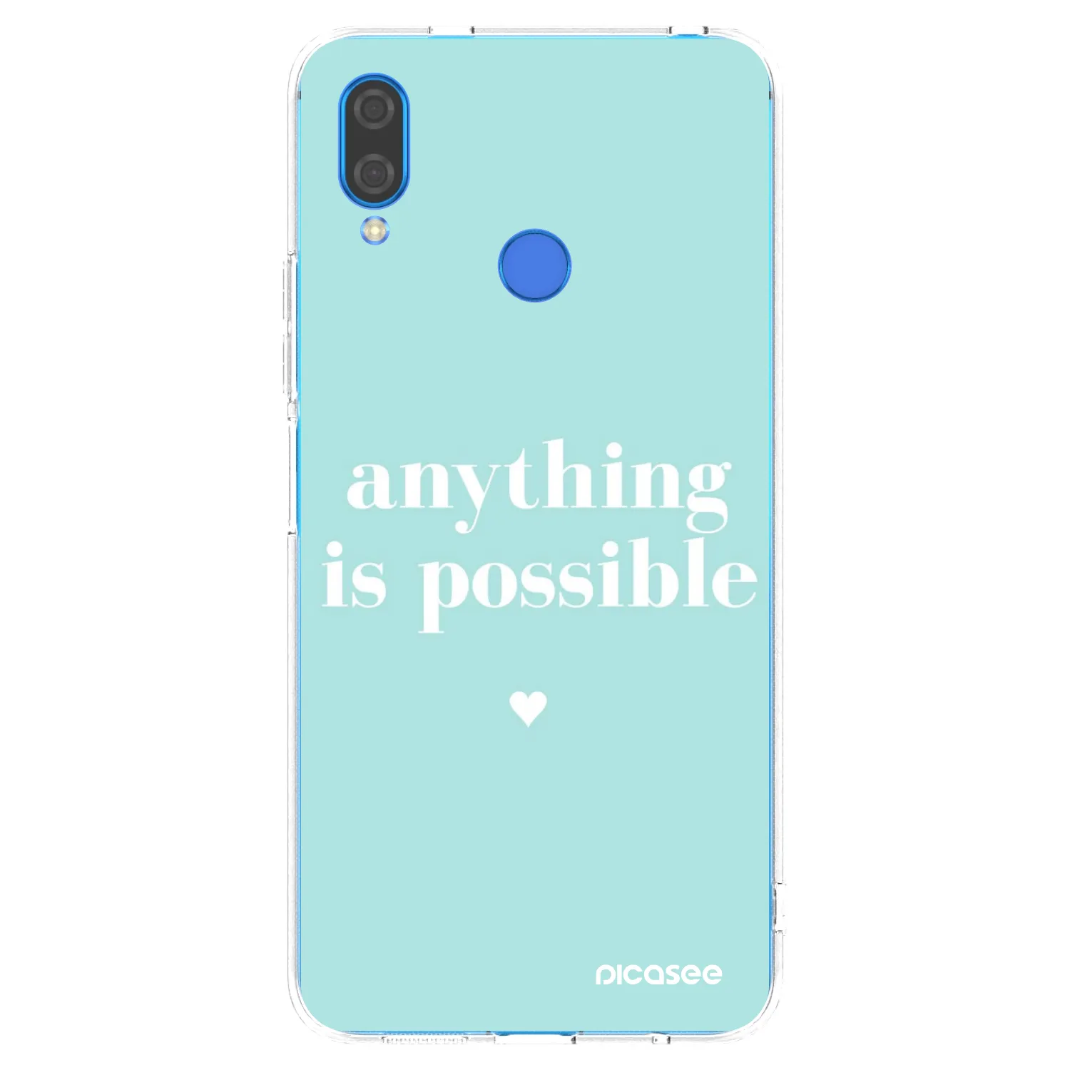 Picasee Huawei Nova 3 Hülle - Transparentes Silikon - Anything is possible