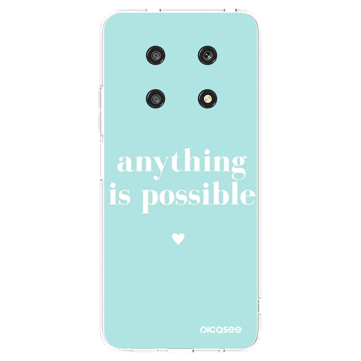 Picasee Honor Magic4 Lite 5G Hülle - Transparentes Silikon - Anything is possible