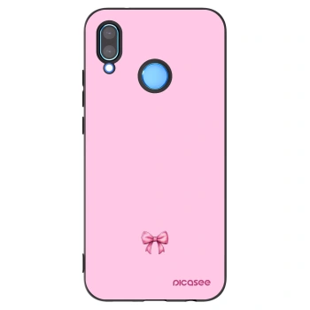 Picasee Huawei P20 Lite Hülle - Schwarzes Silikon - Blush bow