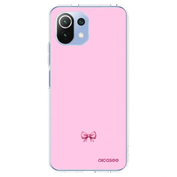 Picasee Xiaomi Mi 11 Lite Hülle - Transparentes Silikon - Blush bow