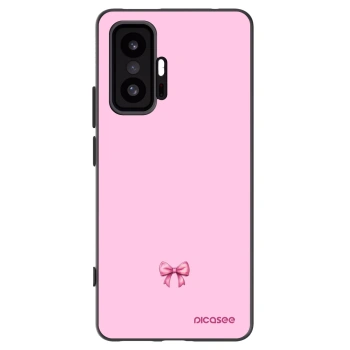 Picasee Xiaomi 11T Hülle - Schwarzes Silikon - Blush bow