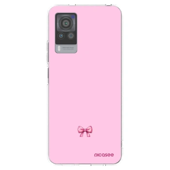 Picasee Vivo X60 Pro 5G Hülle - Transparentes Silikon - Blush bow