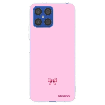 Picasee Honor X8 4G Hülle - Transparentes Silikon - Blush bow