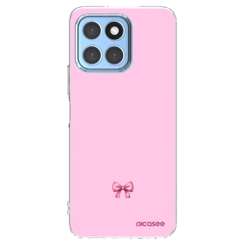 Picasee Honor X6 Hülle - Transparentes Silikon - Blush bow