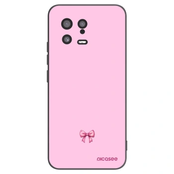 Picasee Xiaomi 13 Hülle - Schwarzes Silikon - Blush bow