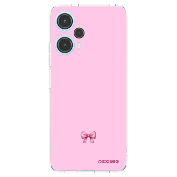Picasee Xiaomi Poco F5 Hülle - Transparentes Silikon - Blush bow