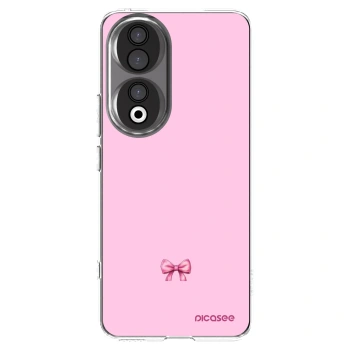 Picasee Honor 90 5G Hülle - Transparentes Silikon - Blush bow