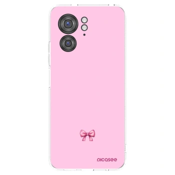 Picasee Motorola Edge 40 Hülle - Transparentes Silikon - Blush bow