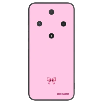 Picasee Honor Magic6 Lite 5G Hülle - Schwarzes Silikon - Blush bow