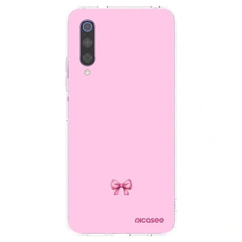 Picasee Xiaomi Mi 9 Hülle - Transparentes Silikon - Blush bow