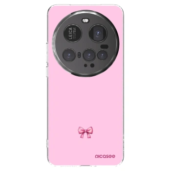Picasee Xiaomi 15 Ultra Hülle - Transparentes Silikon - Blush bow