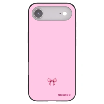 Picasee Apple iPhone Air Hülle - Schwarzes Silikon - Blush bow