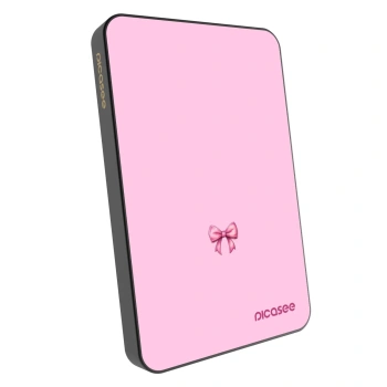Powerbank mit MagSafe 5 000 mAh Grau - Blush bow