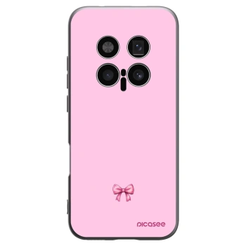 Picasee Honor Magic8 Pro 5G Hülle - Schwarzes Silikon - Blush bow
