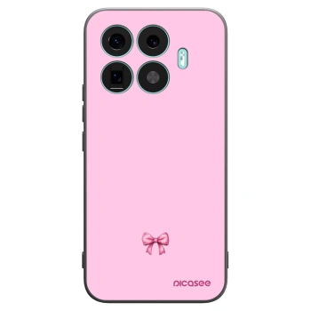 Picasee Xiaomi 17T Pro Hülle - Schwarzes Silikon - Blush bow