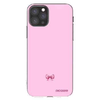 Picasee Apple iPhone 11 Pro Hülle - Transparentes Silikon - Blush bow