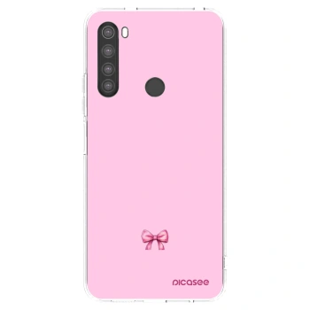 Picasee Xiaomi Redmi Note 8 Hülle - Transparentes Silikon - Blush bow