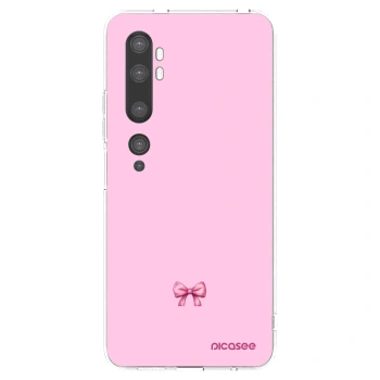 Picasee Xiaomi Mi Note 10 (Pro) Hülle - Transparentes Silikon - Blush bow