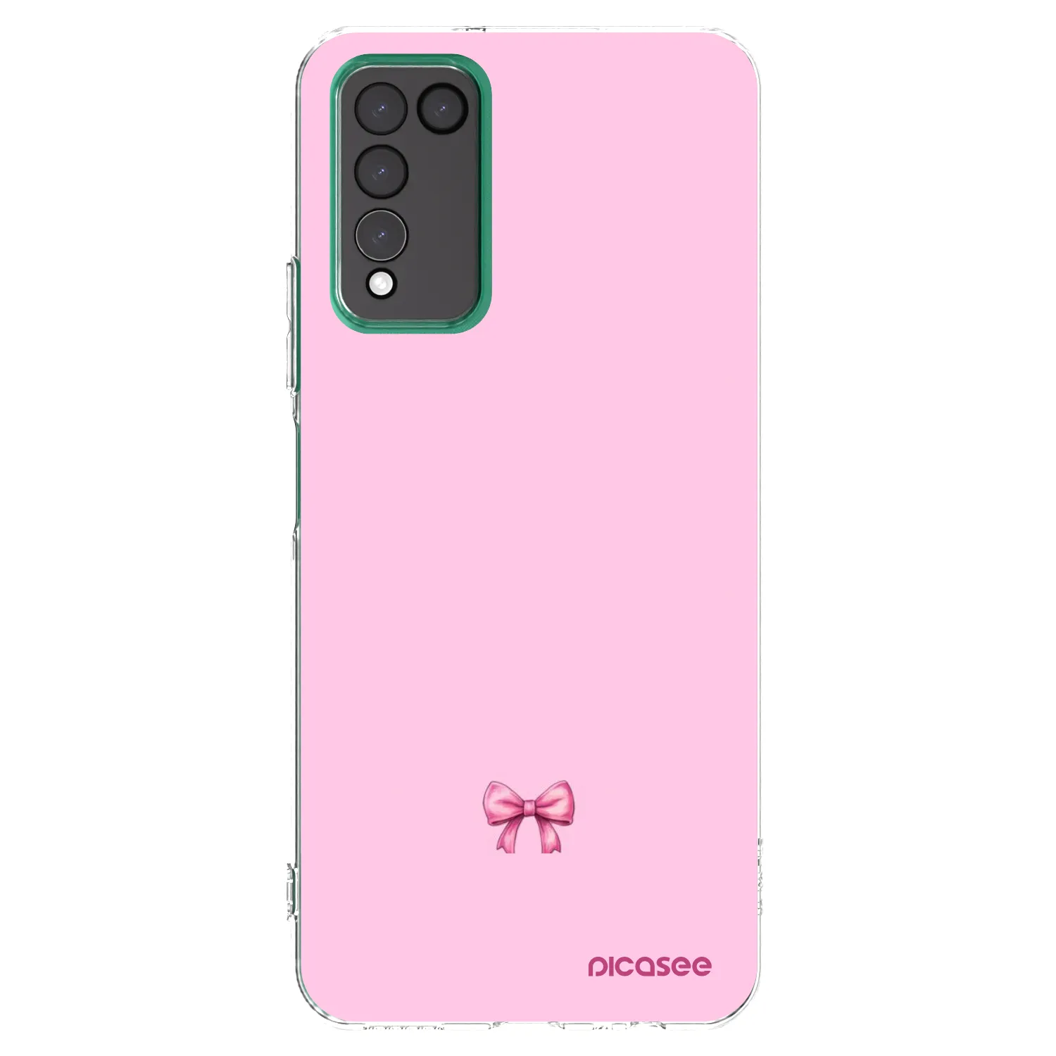 Picasee Honor 10X Lite Hülle - Transparentes Silikon - Blush bow
