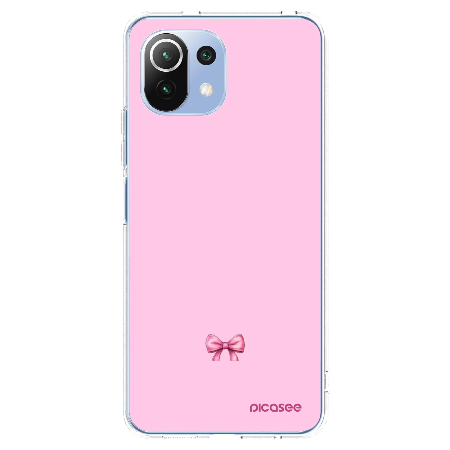 Picasee Xiaomi Mi 11 Lite Hülle - Transparentes Silikon - Blush bow