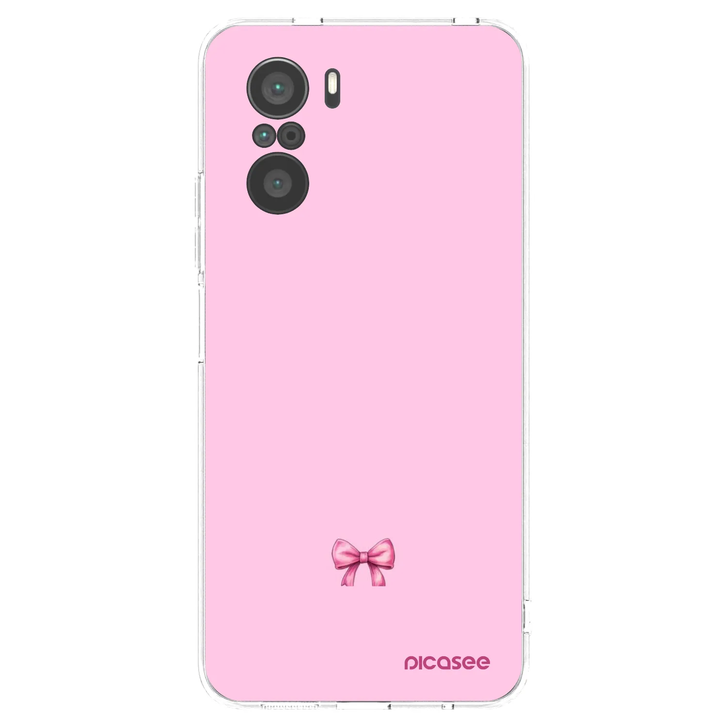 Picasee Xiaomi Poco F3 Hülle - Transparentes Silikon - Blush bow
