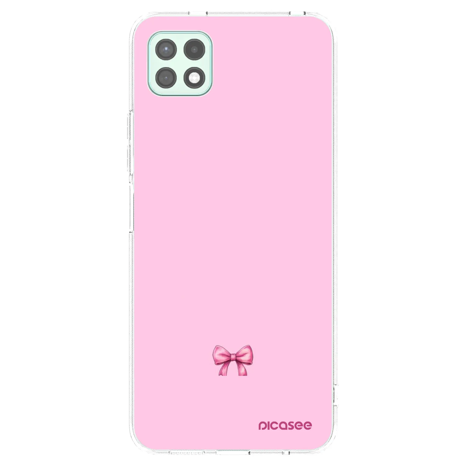 Picasee Samsung Galaxy A22 A226B 5G Hülle - Transparentes Silikon - Blush bow